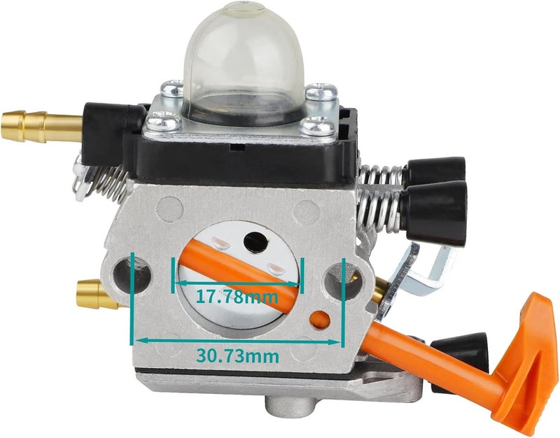 SIMPERAC BG50 Carburetor for Stihl Leaf Blower BG65 SH55 SH85 for Stihl BG50 Carburetor 4229 120 0650 Replace for 42291200608 - Image 2